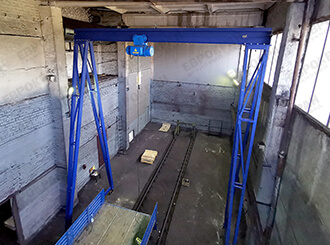 ЗАО «Железногорский ВРЗ» (Кран козловой)