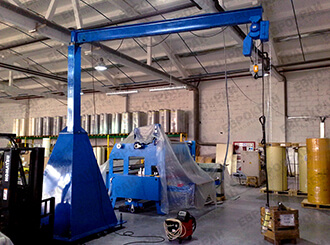 ОАО «Уралгидромедь» (Кран консольный)