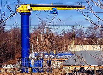 Виды консольных кранов — экспертный обзор от «ЕВРОКРАН»!